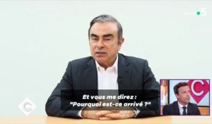 Carlos Ghosn contre-attaque ! - C à Vous - 09/04/2019