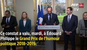Édouard Philippe décroche le Grand Prix de l'humour politique