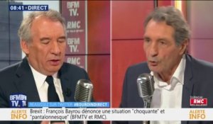 Pour François Bayrou, "ça n'est pas à une autorité administrative" de toucher aux libertés individuelles