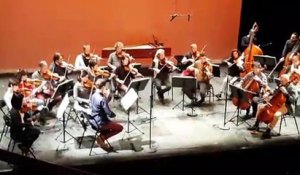 Dernière répétition pour l'Orchestre National d'Auvergne avant le concert made in "ici aussi"