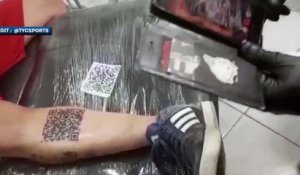 Le tatouage hommage complètement dingue d’un fan de River Plate