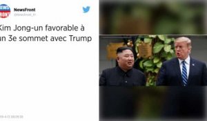 Kim Jong-un favorable à un troisième sommet avec Trump