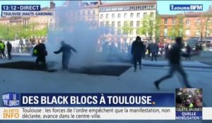Gilets jaunes: des premiers heurts éclatent à Toulouse entre manifestants et forces de l'ordre