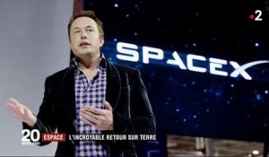 Espace : l'incroyable retour sur Terre des boosters de la fusée de SpaceX