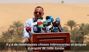 Egypte: découverte d'une tombe de la Ve dynastie à Saqqara