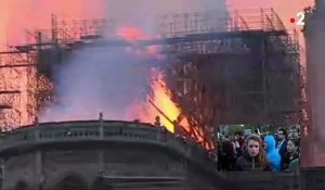Incendie à Notre-Dame de Paris : "Une grande émotion" parmi les Parisiens