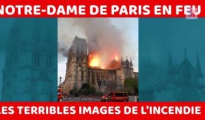 Notre-Dame de Paris en feu : les terribles images de l'incendie