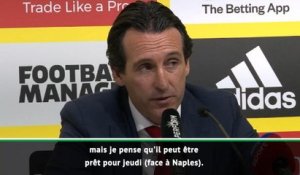 32e j. - Selon Emery, Torreira devrait être disponible pour affronter Naples