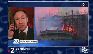 Notre-Dame de Paris en flammes : Stéphane Bern en larmes en direct