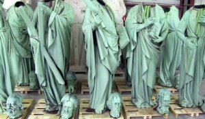 Incendie de Notre-Dame: en Dordogne, seize statues "miraculées"