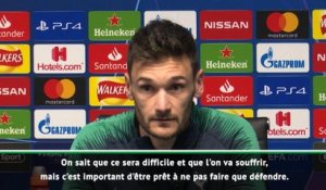 Quarts - Lloris : "Ne pas faire que défendre"