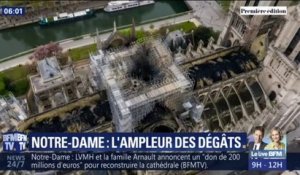 Incendie de Notre-Dame : l'ampleur des dégâts et ce qui a pu être sauvé