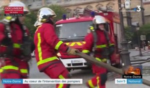 Incendie de Notre-Dame de Paris : une périlleuse intervention des pompiers réussie