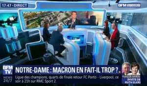 Notre-Dame: Emmanuel Macron en fait-il trop ?