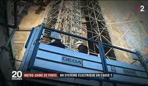 Notre-Dame de Paris : un problème électrique à l'origine de l'incendie ?