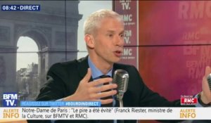 Le ministre de la Culture n'exclut pas de "recouvrir Notre-Dame" d'un drapeau français pour le 14-Juillet