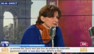 Radicalisation dans le sport: Roxana Maracineanu veut "aller vers un contrôle des bénévoles"