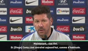 33e j. - Simeone : "Le problème avec Costa est résolu"