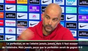 35e j. - Guardiola : "La perfection, on ne l'atteint jamais"