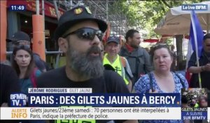 Le gilet jaune Jérôme Rodrigues regrette qu'un 'malheureux incendie dans une cathédrale" ait repoussé les annonces d'Emmanuel Macron