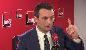 Florian Philippot, tête de liste "Les Patriotes" aux prochaines élections européennes prône la sortie de l'Europe et le retour au franc : "C'est l'Euro qui nous plonge dans une politique d'austérité"