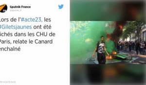 Gilets jaunes « fichés » dans des hôpitaux parisiens : le Canard enchaîné apporte des « preuves »