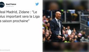 Real Madrid. Zinédine Zidane fixe son premier objectif pour la saison prochaine