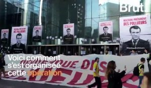 Climat : L'opération coup de poing de 2000 activistes à Paris