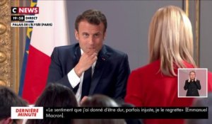 Emmanuel Macron répond à Laurence Ferrari