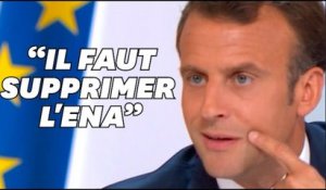 "Rumeur” ? Macron pourtant confirme la suppression l’ENA