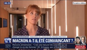 Après les annonces d'Emmanuel Macron, Ingrid Levavasseur craint que "les mobilisations perdurent"