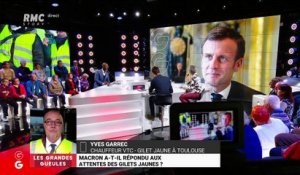 A la une des GG : Macron a-t-il répondu aux attentes des gilets jaunes ? – 26/04