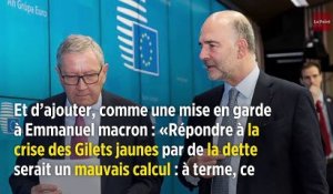 Moscovici : « Répondre à la crise des Gilets jaunes par de la dette serait un mauvais calcul »