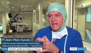 Santé : première greffe d'utérus en France
