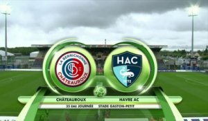 Châteauroux - HAC (1-0) : le résumé vidéo du match