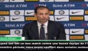 34e j. - Allegri : "Nous avons souffert"