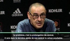 Transferts - Sarri ''Respecter la décision d'Eden Hazard''