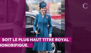 Kate Middleton honorée de la plus haute distinction royale par la reine Elizabeth