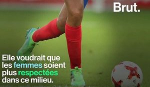 "Ah t'es une fille, tu joues au foot ?" : La footballeuse Wendie Renard milite pour l'égalité hommes-femmes