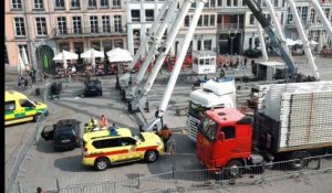 Drame sur la Grand-Place de Mons: le forain Denis Delforge décède en démontant la grande roue