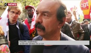 1er-mai : Philippe Martinez pris à partie et contraint de quitter le cortège