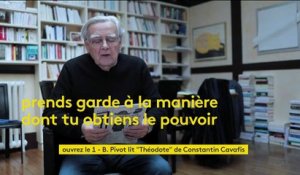 Bernard Pivot lit "Théodote" du poète grec Constantin Cavafis