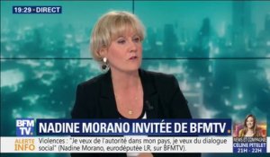 Nadine Morano: "Les retraites, ce n'est pas une allocution, c'est un dû"