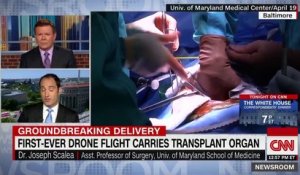 Etats-Unis: Pour la première fois un rein a été livré à l'hôpital de Baltimore grâce à un drone