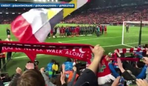L’ambiance indescriptible à Anfield après la qualification de Liverpool