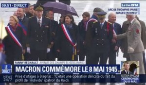 Anne Hidalgo a déposé une gerbe sur la tombe du Soldat inconnu