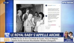 Le fils de Meghan Markle et du prince Harry s'appelle... Archie