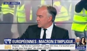 Européennes: Emmanuel Macron s'implique