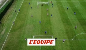 Jeux à l'entraînement - Foot - L1 - Drone et entraîneur (2/5)