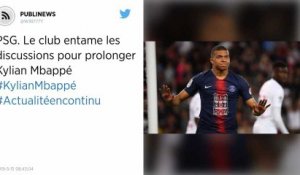 PSG. Le club entame les discussions pour prolonger Kylian Mbappé